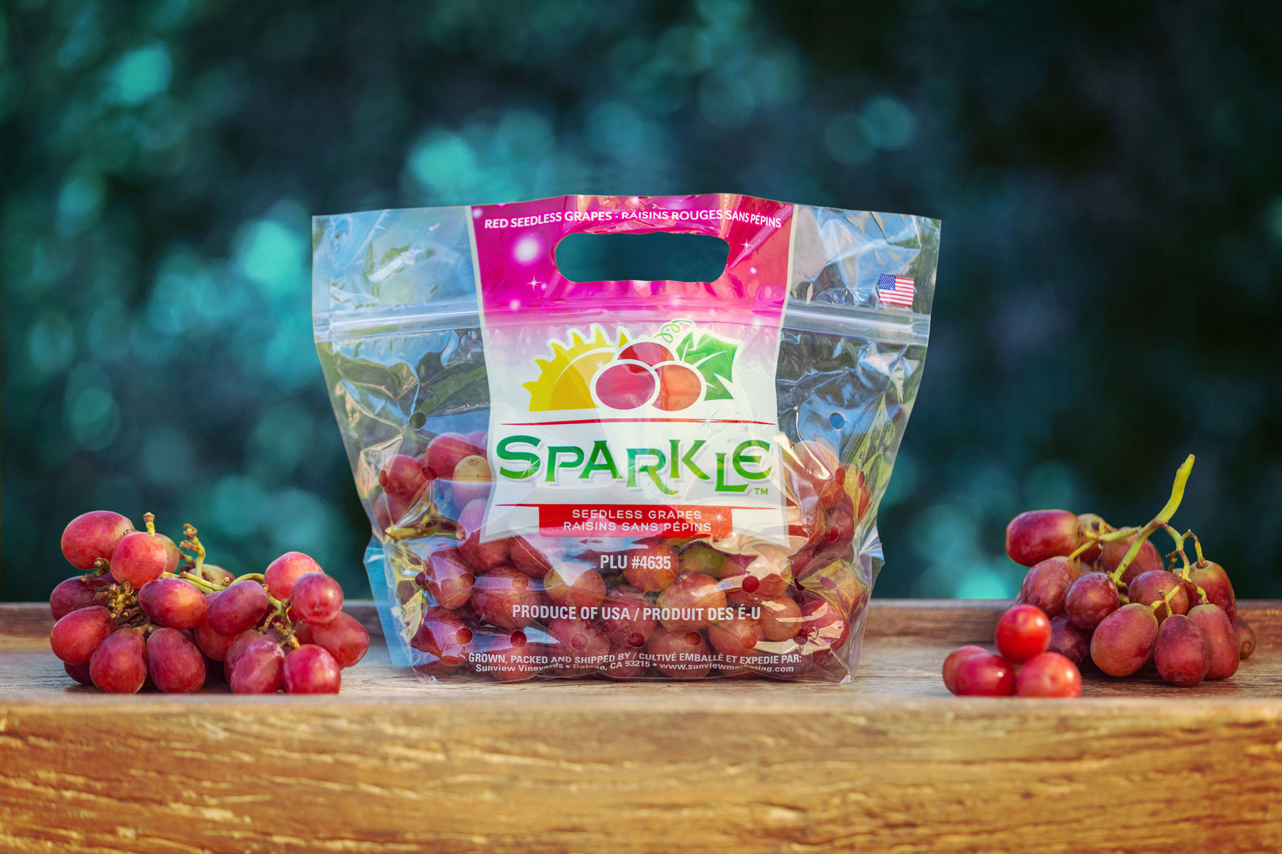 Bag of Sparkle Seedless Grapes